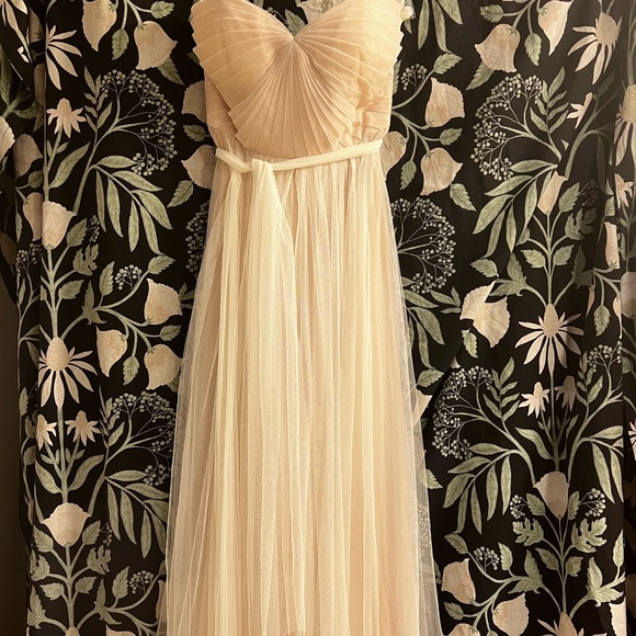 JENNY YOO for Anthro Wedding Dress size 6, NWOT - Picture 2 of 10